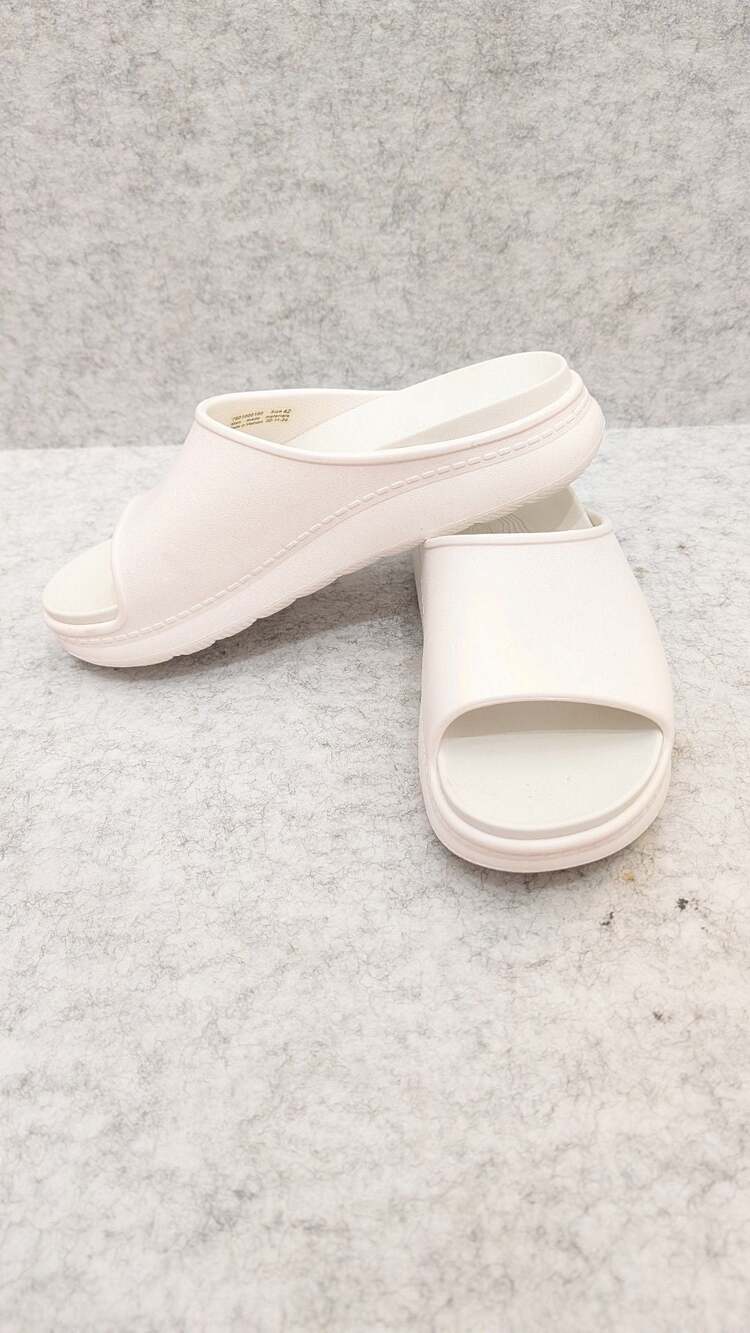 Dansko Devyn Slide Sandals Size 42 US Women 12 White Slip On Clog Comfort